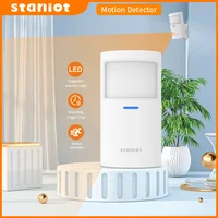 Staniot Motion Sensor PR200 Wireless 433Mhz PIR Motion Detector Security Protection Anti-Tamper Alarm for Home Alarm System 1