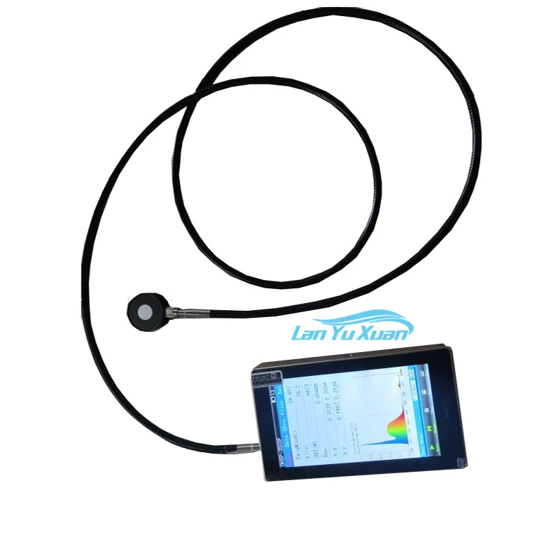 

Portable Spectrometer OHSP350P PAR PPFD CCT CRI Lux Spectrum Wavelength for Agriculture test extend waterproof sensor