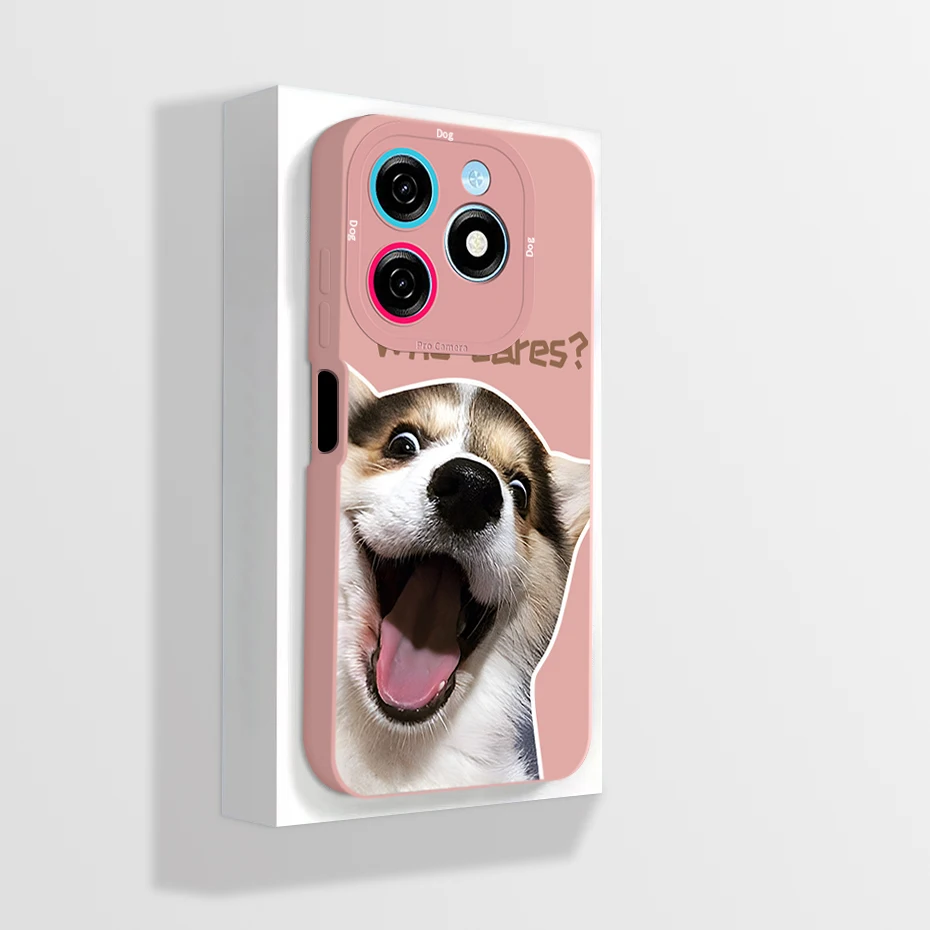 Cute Cartoon Astronaut Square Liquid Silicone Soft Protective Phone Cover in Fun Colors