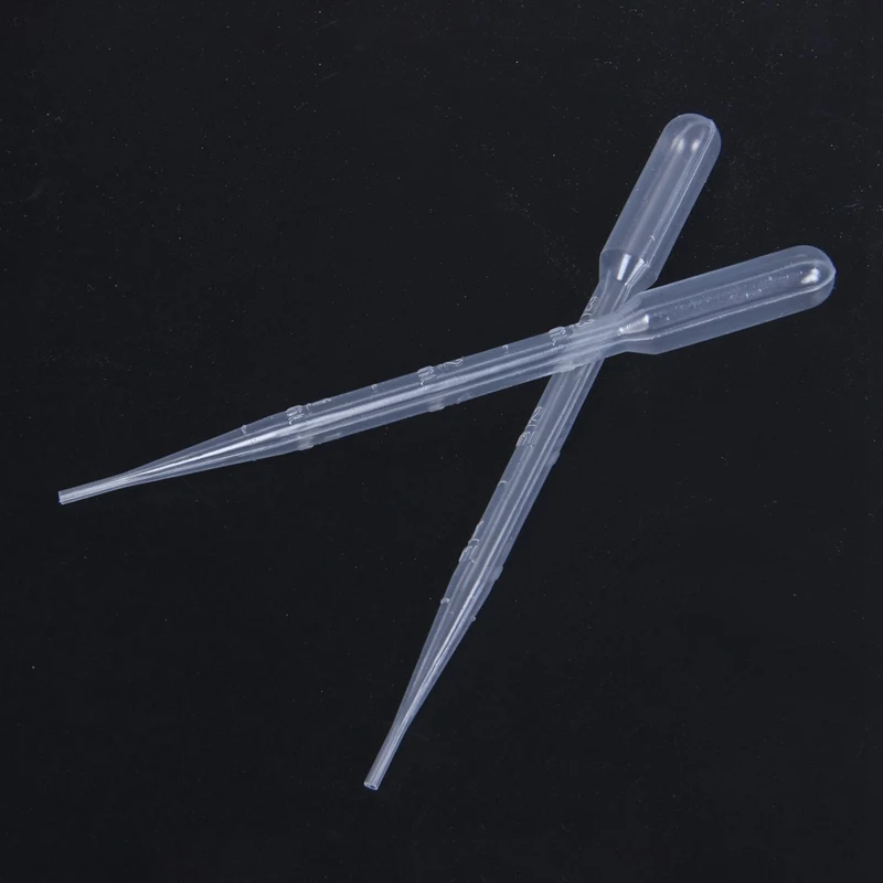 Graduated Pipettes Dropper Polyethylene 3ml 100PCS