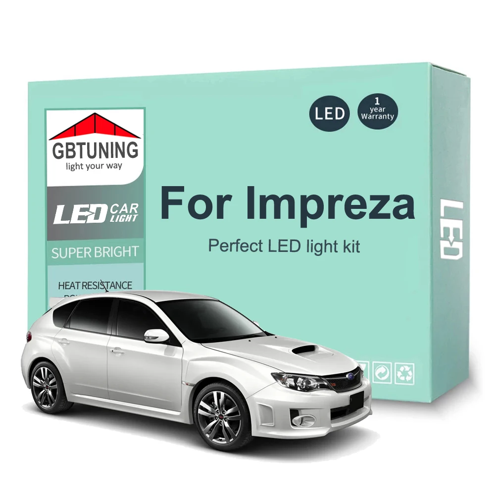 Pack LED SUBARU IMPREZA Compacte (GT_) 1.6 i (GT2) (2016 à 2024) – Pack Ampoules Extérieur main image 0
