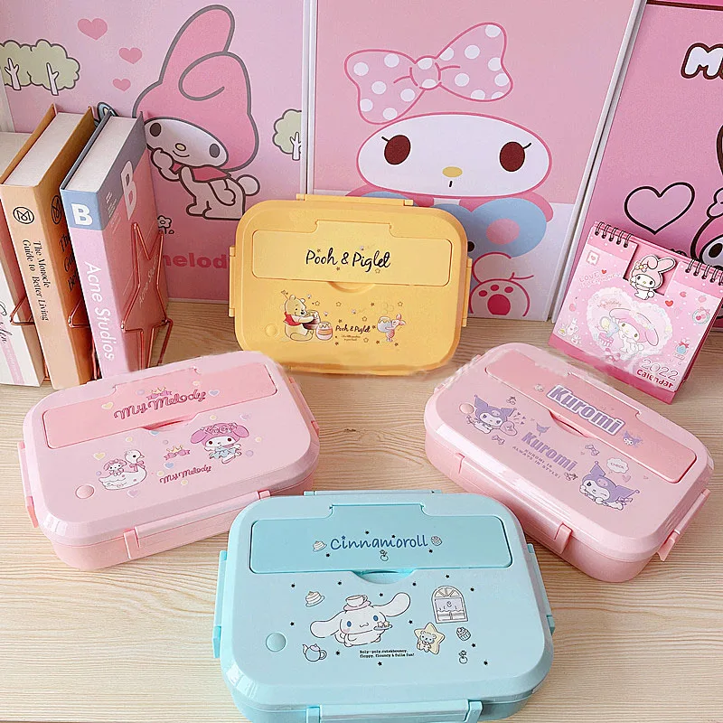 Kawaii Cinnamoroll My Melody Kuromi 304 Stainless Steel Insulated Lunch