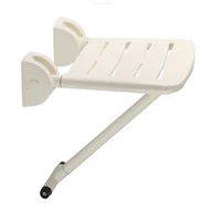 Caremaster Folding Wall Stool Bathroom Shower Stool Aisle Chair Wall Mounted Elderly/Disabled Anti-Slip Shower Chair Stainle 1