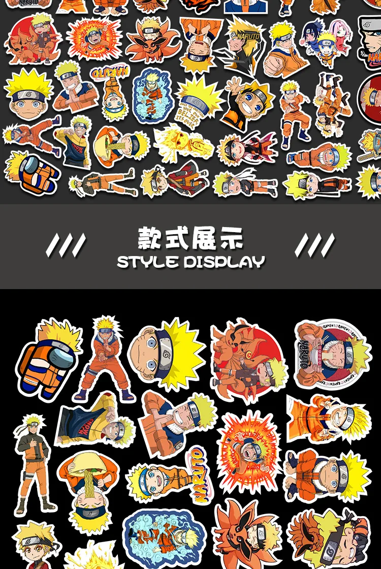 Naruto Sticker Packs [50 sticker] – STICK IT UP