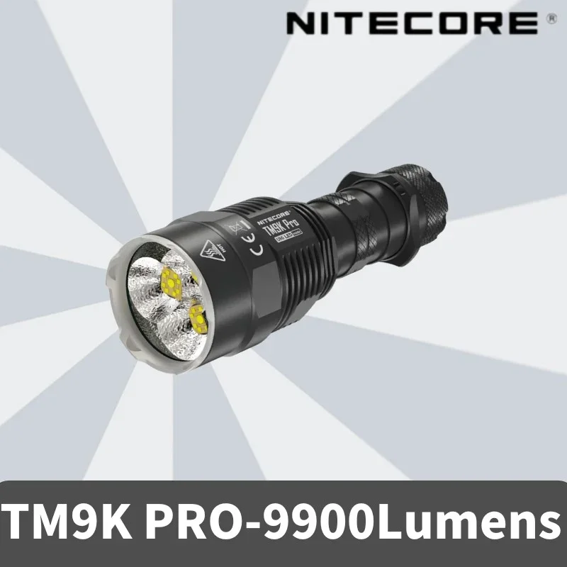 NITECORE TM9K PRO 9900루멘 타입-C 충전식 손전등