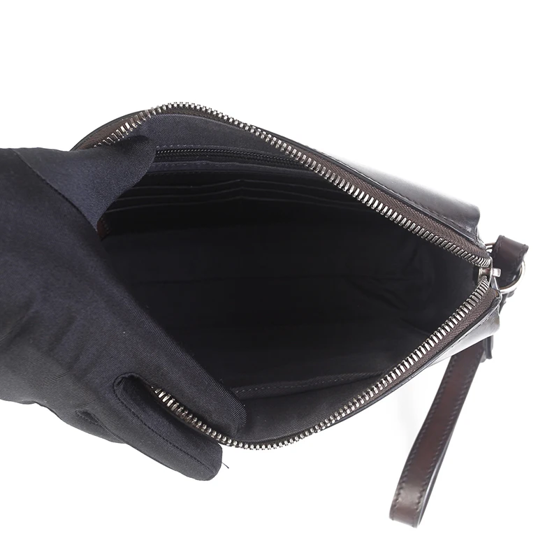 DIMY 2023 New Men's Clutch Men's Trendy Brand Casual Business Clutch Bag Large Capacity Envelope Handbag Men's Genuine Leather M