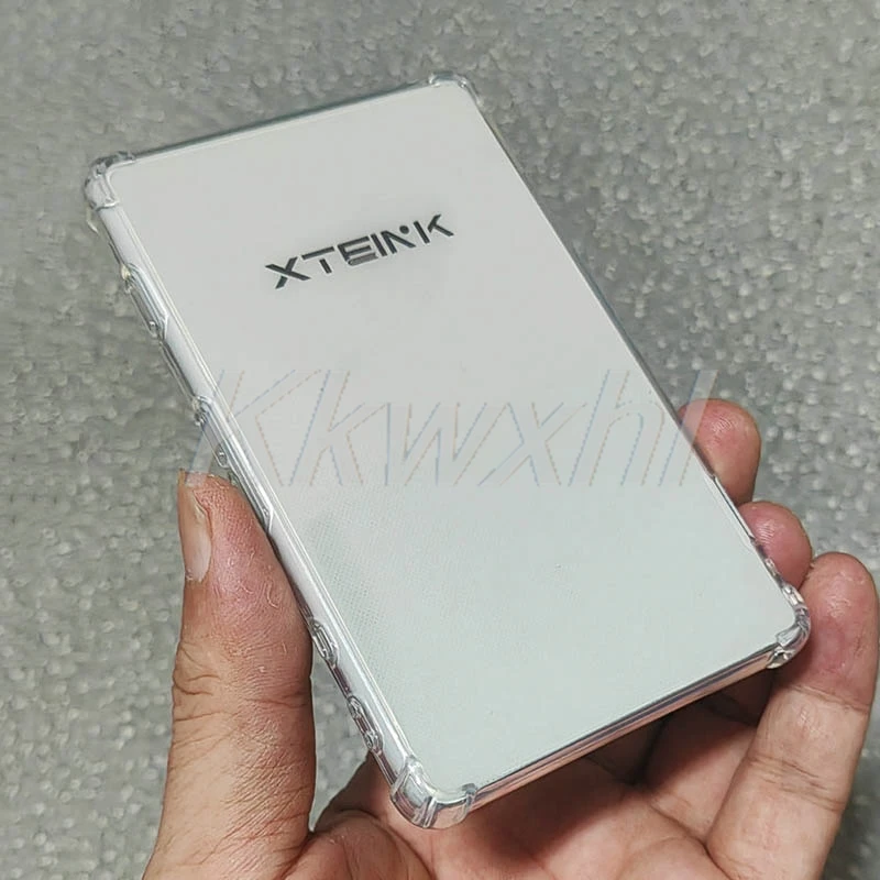 Clear Protective Back Cover - Soft TPU Drop Resistance for XTEINK X4 E-Book, 4.3