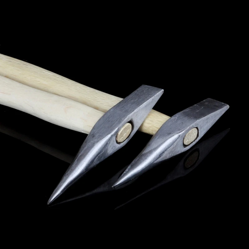 Welding Hammer Multifunctional Slag Removal Tool Welding Chipping Hammer With Wooden Handle Construction Car Maintenance