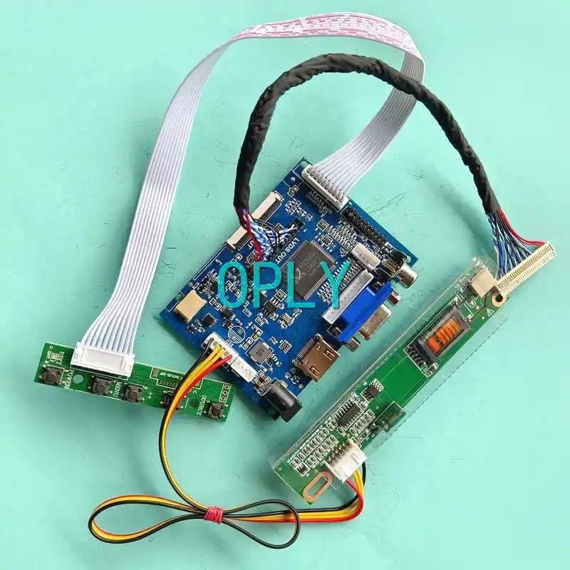 

Для ноутбука LTN156AT01 N156B3 плата контроллера экрана 1CCFL LVDS 30 Pin 1366*768 DIY комплект 15,6 "AV VGA HDMI-совместимый