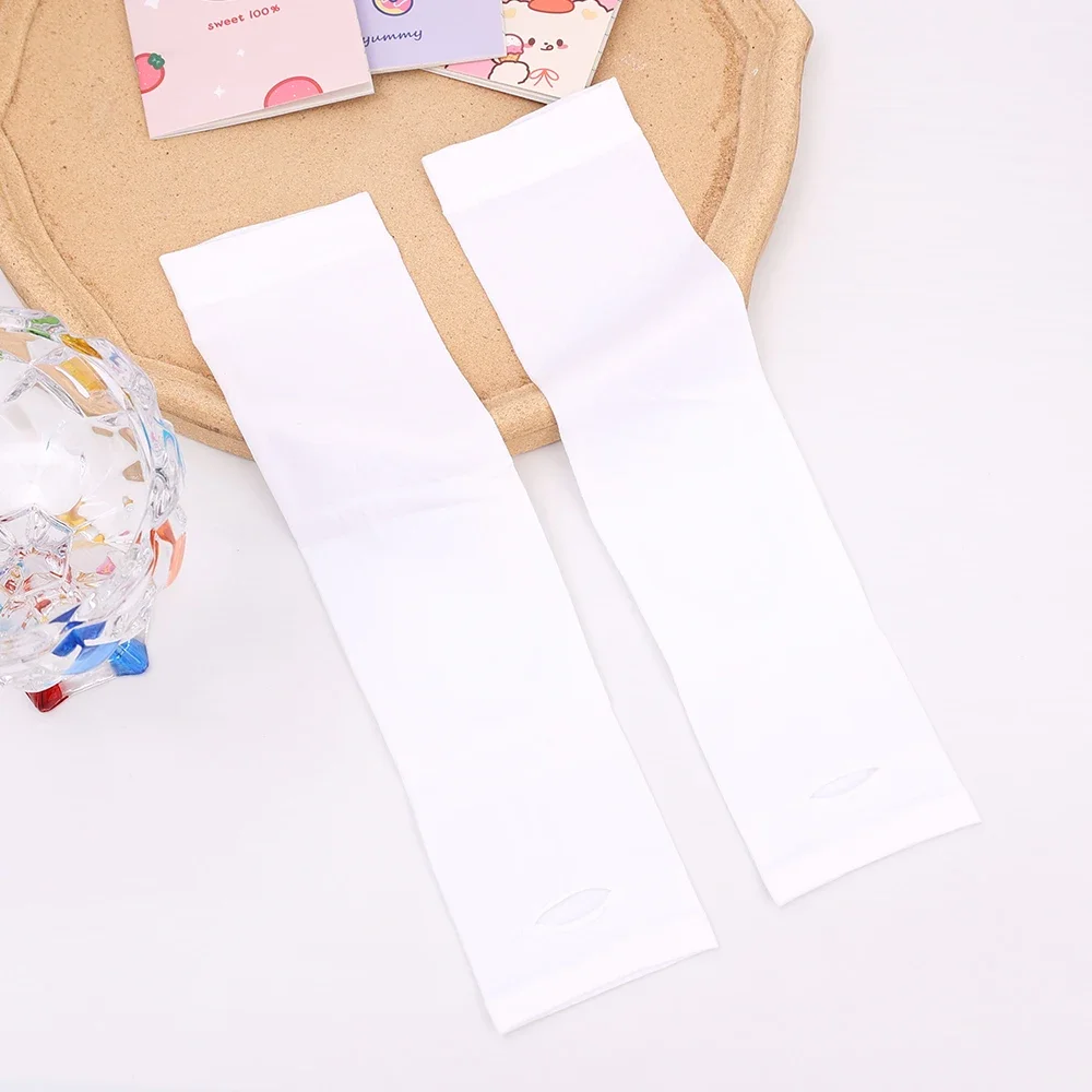 Children's Summer Anti-UV Cooling Arm Sleeves - Sun Protective Elastic Ice Cuffs