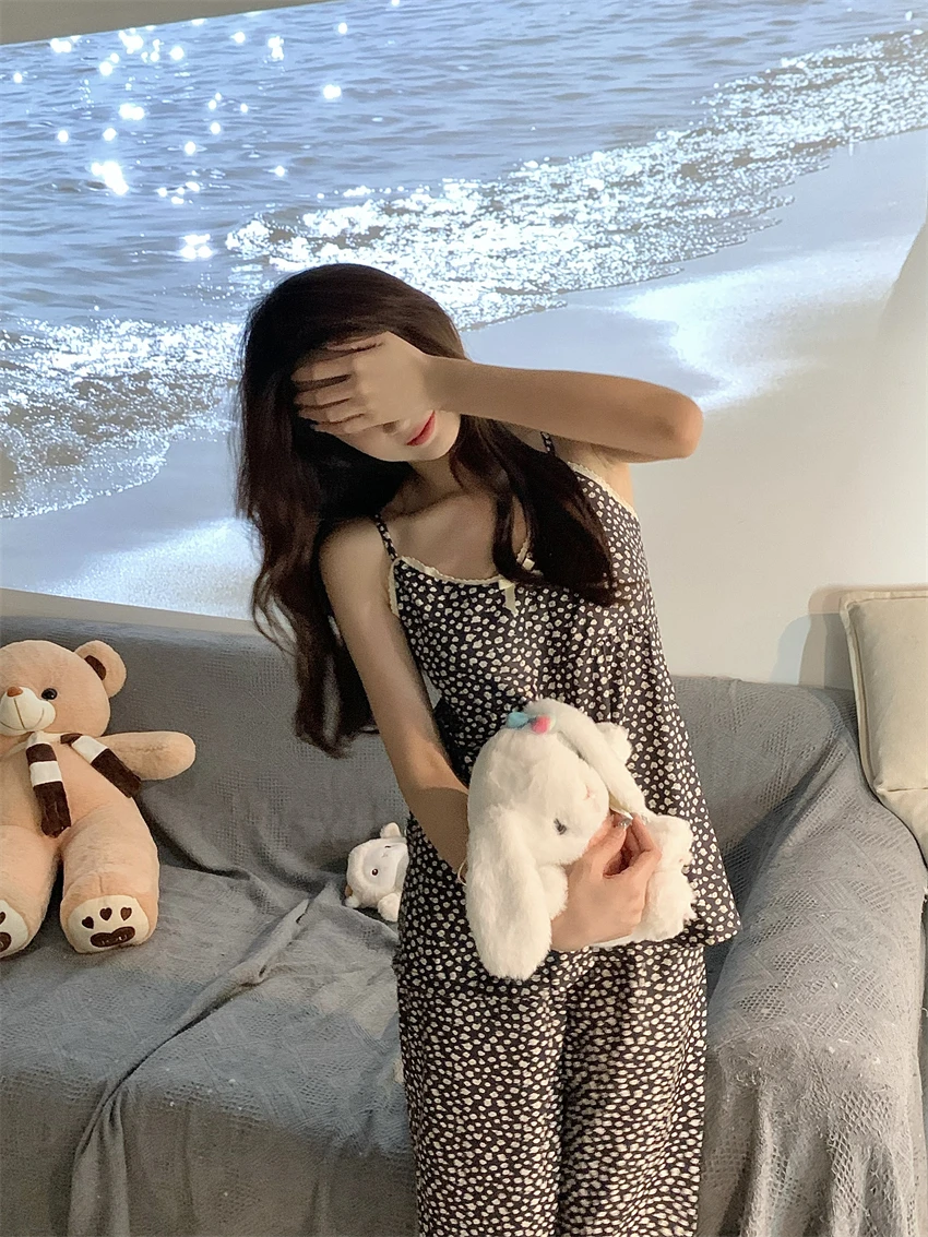 Women's satin pajamas set, three-piece pajamas, pajamas, soft pajamas, velvet long-sleeved pajamas, long pants set