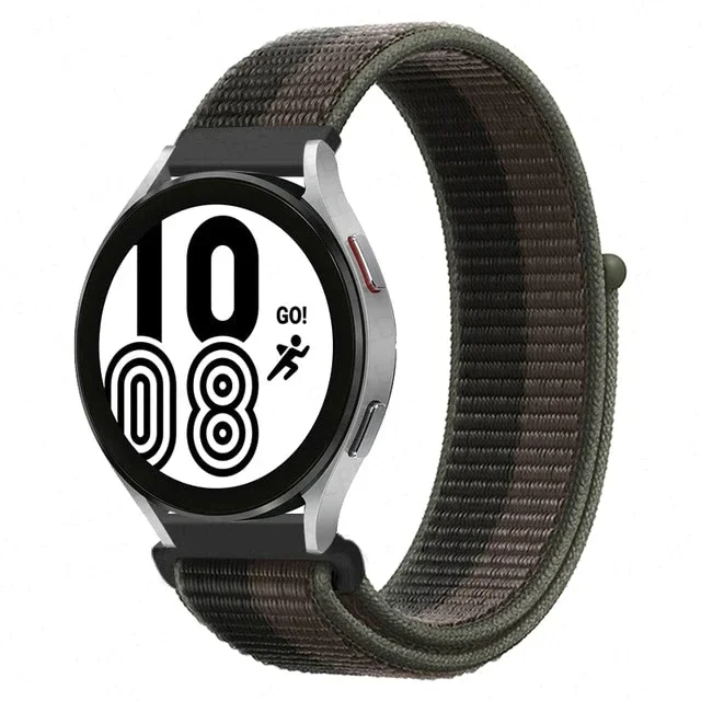 Versatile Nylon Loop Band - 20mm/22mm Adjustable Bracelet Strap