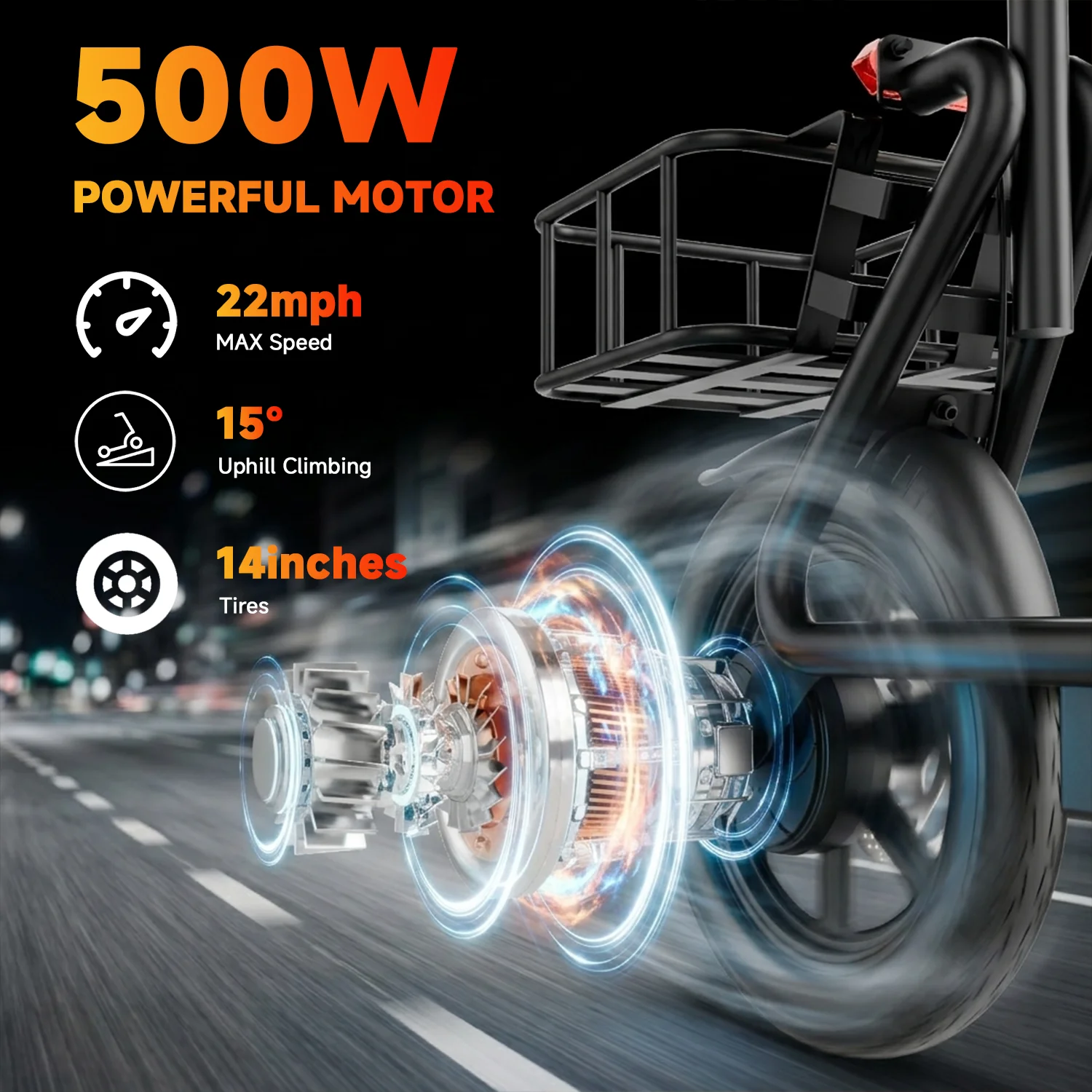 Electric Scooter for Adults, 2