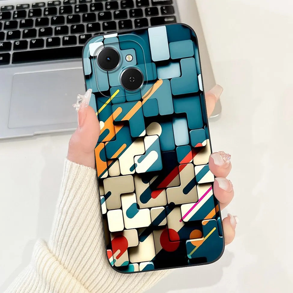 Silicone Luxury Fashion Love Painted Shockproof Phone Case Bumper