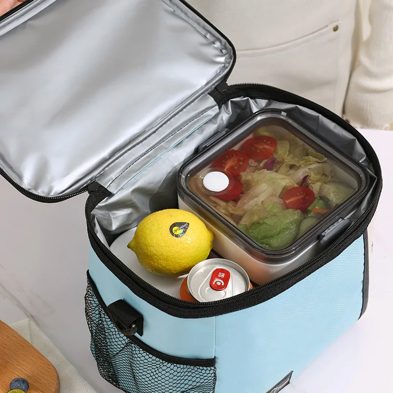 Insulated Lunch Bag Large Lunch Bags For Women Men Reusable Bag With Adjustable Shoulder Strap