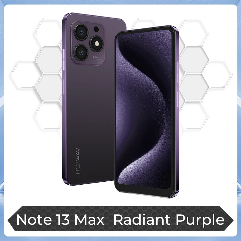HOTWAV Note 13 Smartphone Android 13 2024 – 8+128GB/1TB TF, Batteria 5160mAh, 6.6” HD+