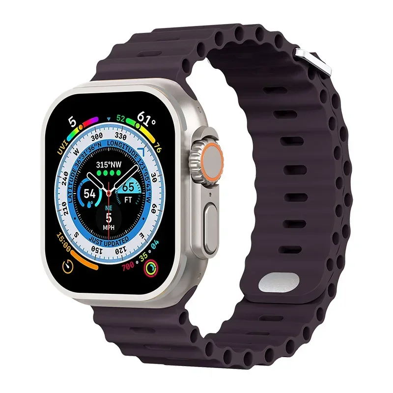 Ocean Silicone Watch Band Strap - Premium Durable Design
