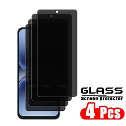 Set of Premium Privacy Tempered Glass Screen Protectors with 9H Hardness for Tecno spark 40 (4 Front Glass)