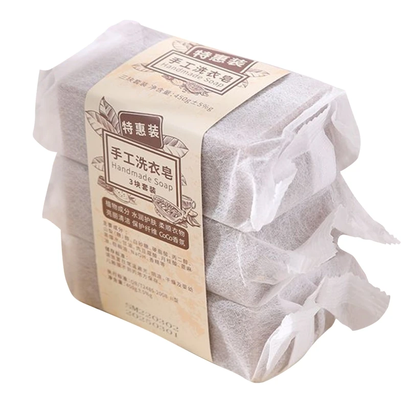 3x Laundry Soap Underwear Clothes Washing Soap Travel and Wash Clothes