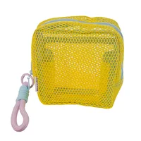 Sac de rangement Dopamine à la mode, voyage d'affaires, sac de maquillage Portable en maille de grande capacité, rouge à lèvres, écouteurs, porte-monnaie 6