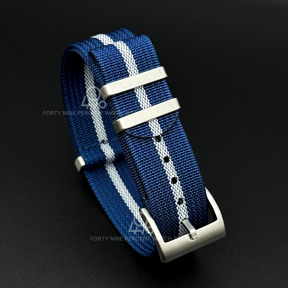 Premium Woven Nylon Fabric Watchband - Versatile One-Piece Design (Multiple Sizes Available)