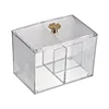 Storage box, cotton swab box, desktop dressing table, cosmetics 4