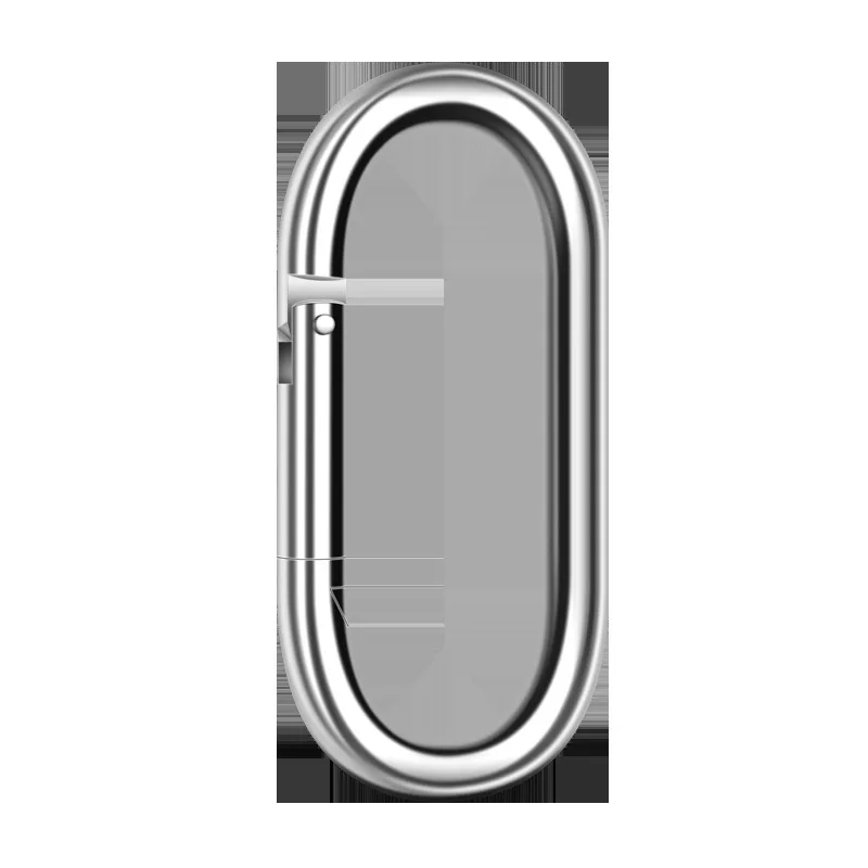 8KN 전문 D 모양 안전 Carabiner 알루미늄 키 후크 등산 보안 마스터 잠금 CE와 야외 하이킹 도구