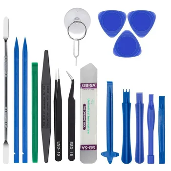 Kit di strumenti multiapertura per riparazione laptop 18 in 1 Set di cacciaviti di precisione per telefono cellulare 17 16 Set di strumenti Samsung iPad iPod