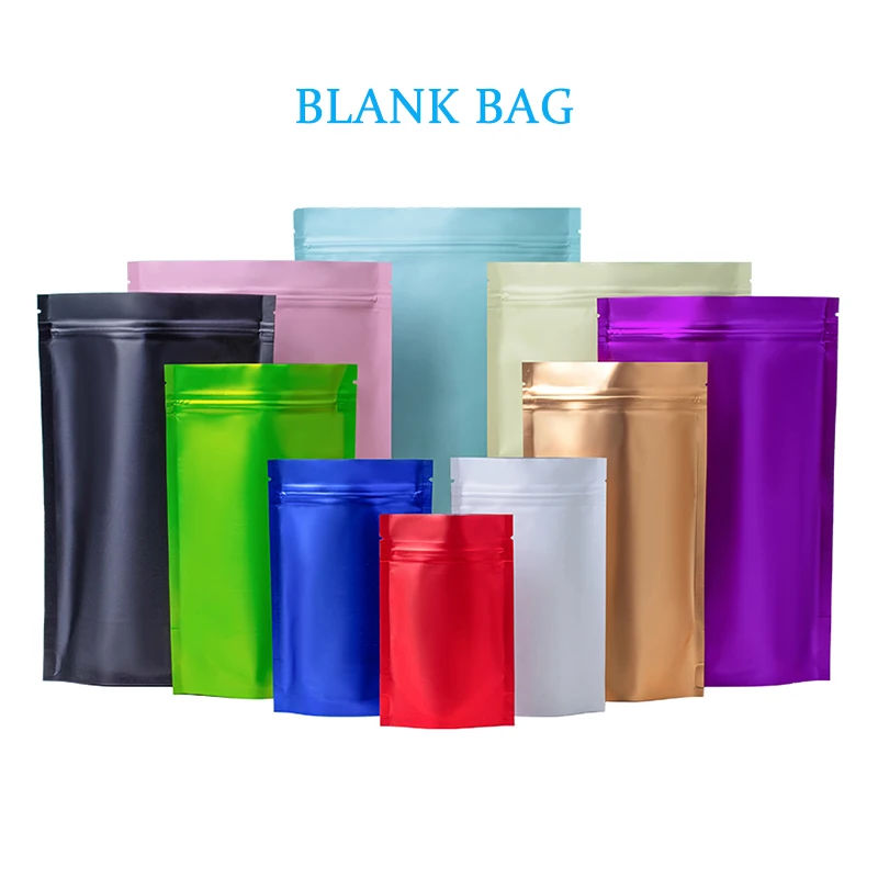 Özelleştirilmiş Baskılı Alüminyum Folyo Ayakta Fermuarlı Çanta, Neme Dayanıklı Çay Şekeri Ve Somun Düğün Ambalaj Kese Baskı Logosu