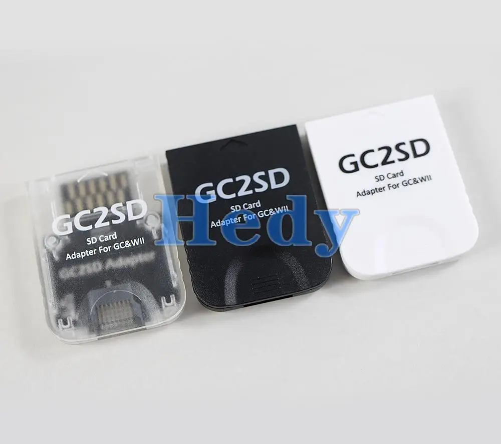 Retrocaler Gc2sd gc para sd Adaptador de Cartão de Memória tf Adaptador de Cartão Leitor de Cartão sd para Ngc Game Console para Wii Game Console 10 Peças - Image 2