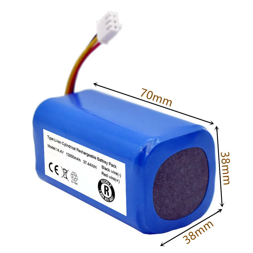 Original Battery for LIECTROUX C30B Robot Vacuum Cleaner 12800mAh lithium cell 1pc/pack