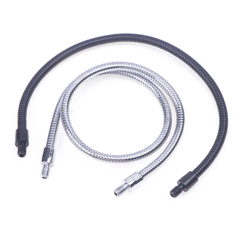 Led lamp accessories LED gooseneck M4 black silver microphone positioning hose two external teeth M4 flexible snake tube