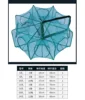 Ground Fish Cage Living-Fish Cage 24 Holes Foldable Net Catch Fish/Loach Net Anti-corrosion Crab Cage Shrimp Cage Fishing Net 4