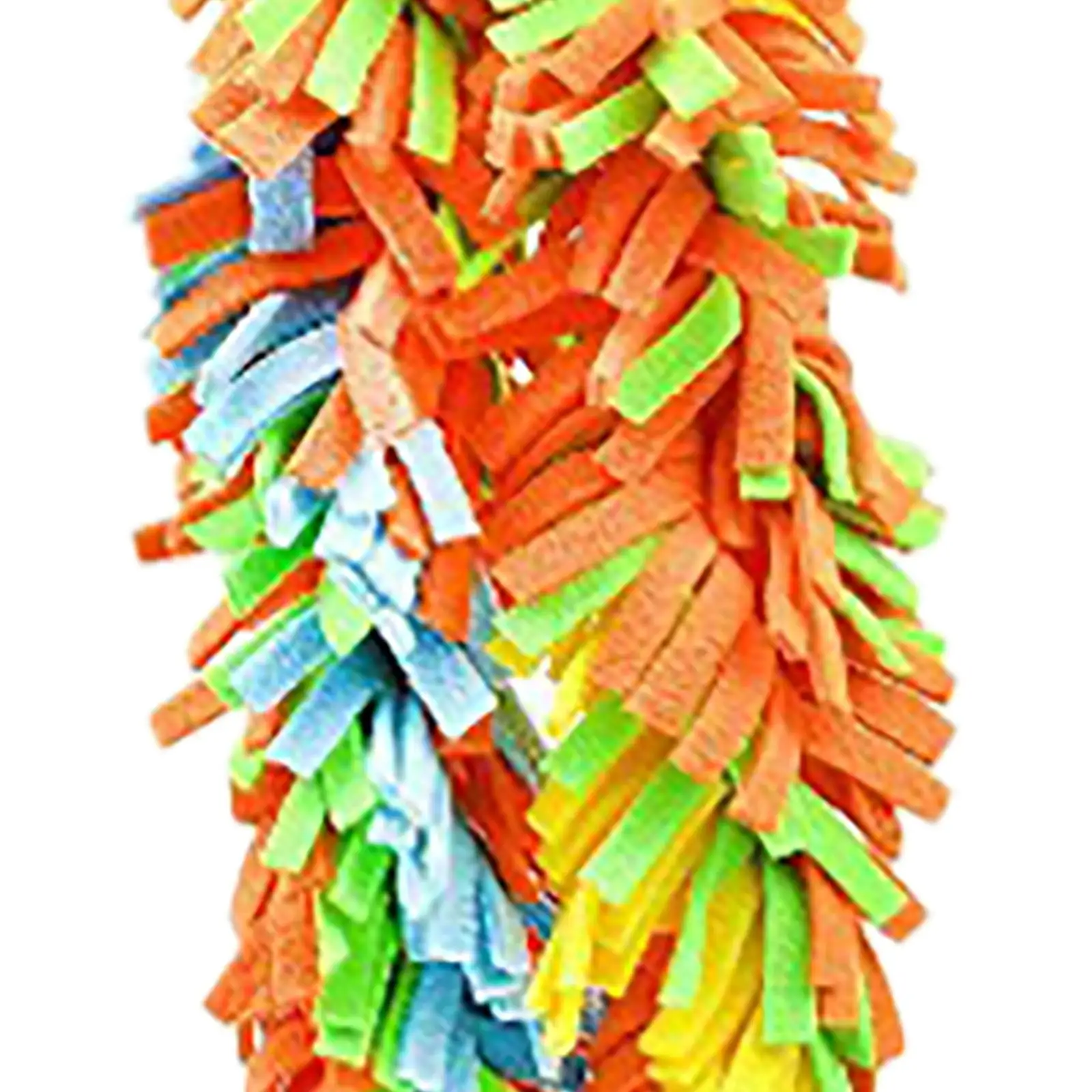 Bird Chewing Toy Colorful Funny Cotton Bite Resistant Swing Tearing Toy Bird Cage Budgie Training Toys