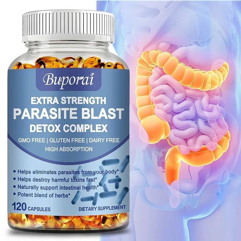 Parasite Blast Detox Complex Promotes Intestinal Metabolism Digestive Immune Health