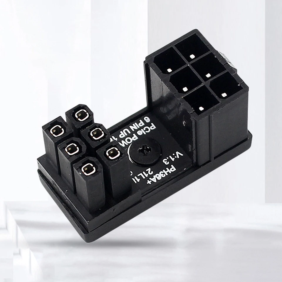 180 Degree GPU Power Connector for Graphics Cards