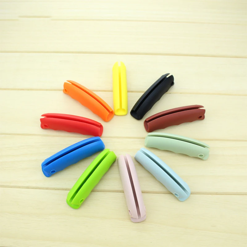 2 Stück Einkaufsgriffe - Robuste Tragehilfe Für Schwere Taschen Bis 45kg (Schwarz)