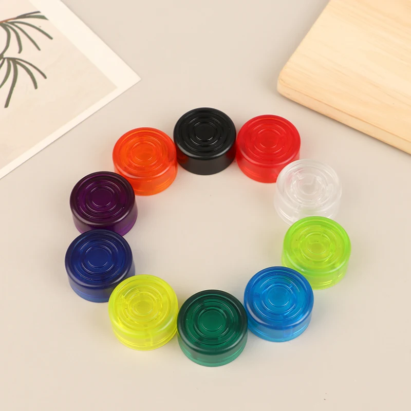 ABS Guitar Effect Pedal Foot Nail Cap Parts Foot Switch Toppers Knob Plastic Bumpers Footswitch Protector Accessories 5X
