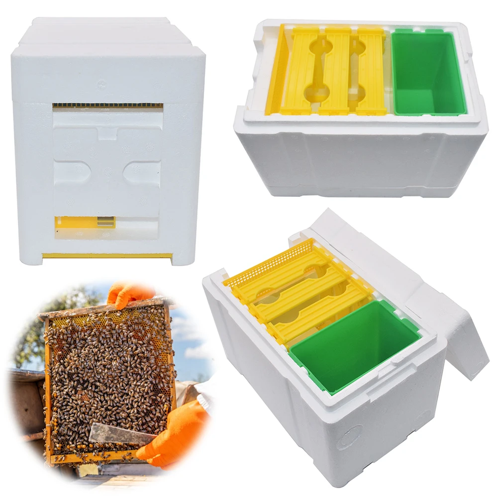 Foam Bee Box Versatile Bee Mating Box Pollination Queen Rearing Beehive Beekeeper Suppliers beekeeping tools,bee breeding box