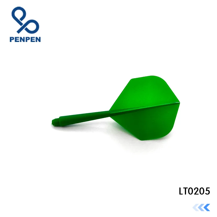 PENPEN darts 12/9/6pcs Professional Dart Flights 2BA Screw Soft In-one Integrated Dart Flights and Shafts LT02