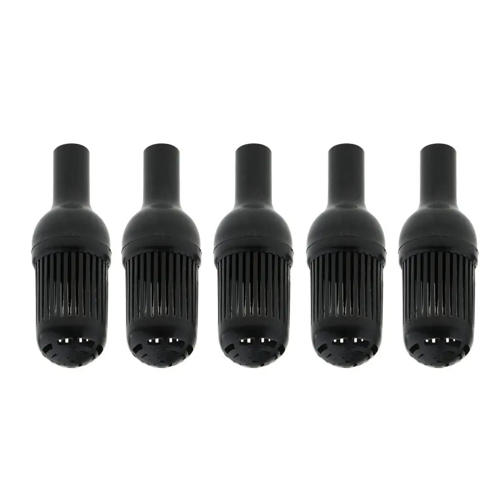 5pcs Plastic Aquarium Submersible Pump Accessories Dia.1.6cm/Dia.2.0cm 2