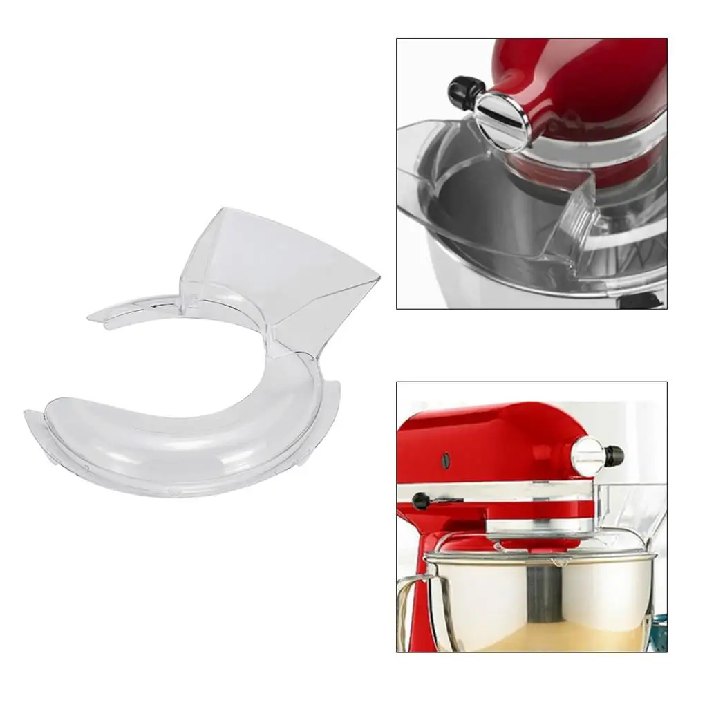 Pouring Shield Durable Stand Mixers Spare Parts Replacement Pouring Cover Anti-splattering Splash Shields Kitchen kitchen splatter screen,kitchen splash guard