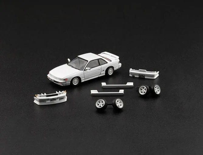 New BMC 1:64 SILVIA S13 Red Diecast Alloy Toy Cars By BM Creations