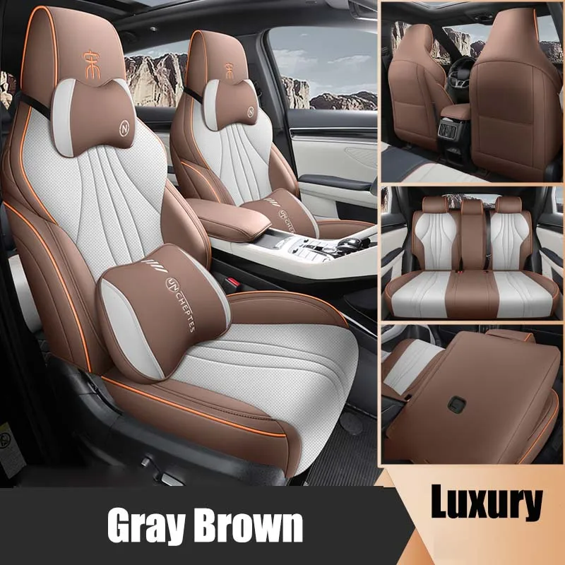 thumbnail image 1 of Funda de asiento de coche personalizada específicamente para BYD Song Plus Champion Song Plus EV Juego completo con cobertura total delantera y trasera, 1 of 5