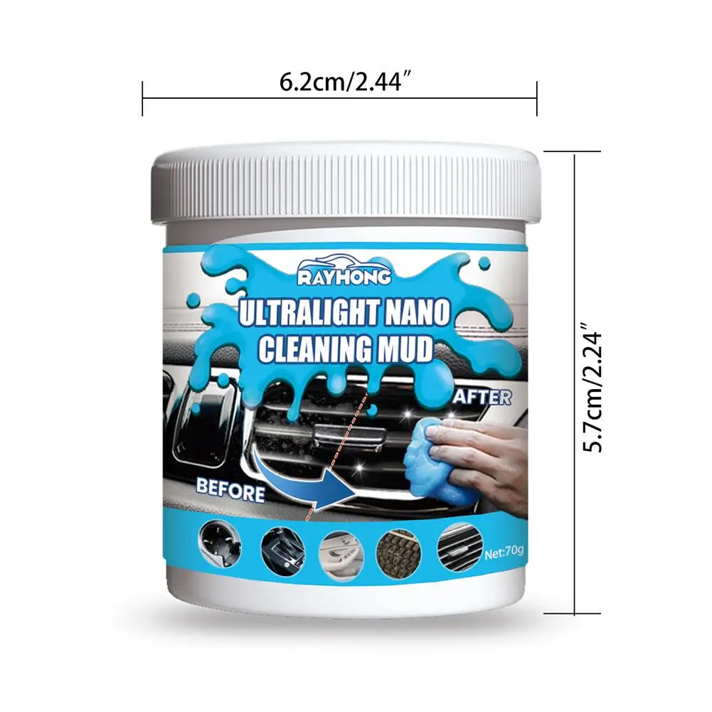 Car Air Conditioning Outlet Cleaning Gel Exhaust Dust Dirt Adsorption