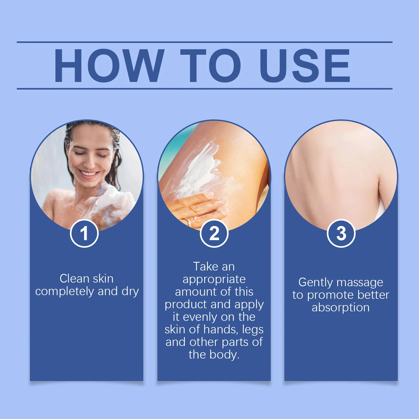 EELHOE Moisturizing Body Lotion Retinol Nourishing Body Cream Shrink Pores Skin Tightening Care Curcuma Extract Skin Cream 100g 6