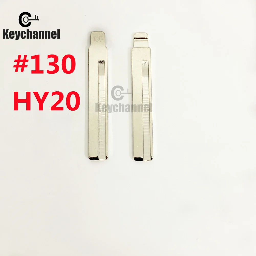 Car Key Blade 10pcs #13 #129 #130 TOY40/TOY48/HYN14/HYN15/HYN17/KIA7 Blank For Hyundai Elantra Verna For Kia RIO Ceed Flip Key car key