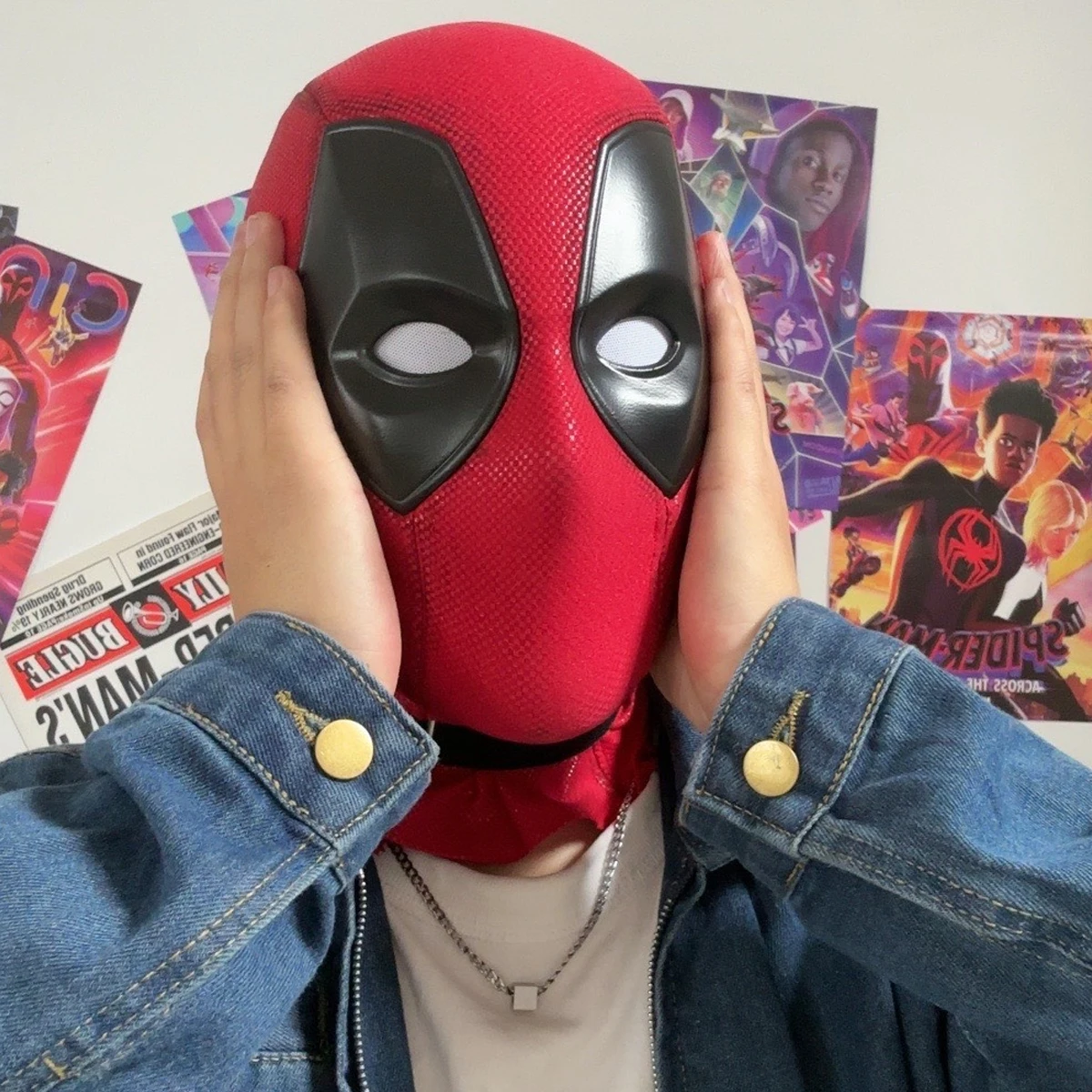 マーベル デッドプール マスク 磁気アイ1組付き 3Dスクリーン