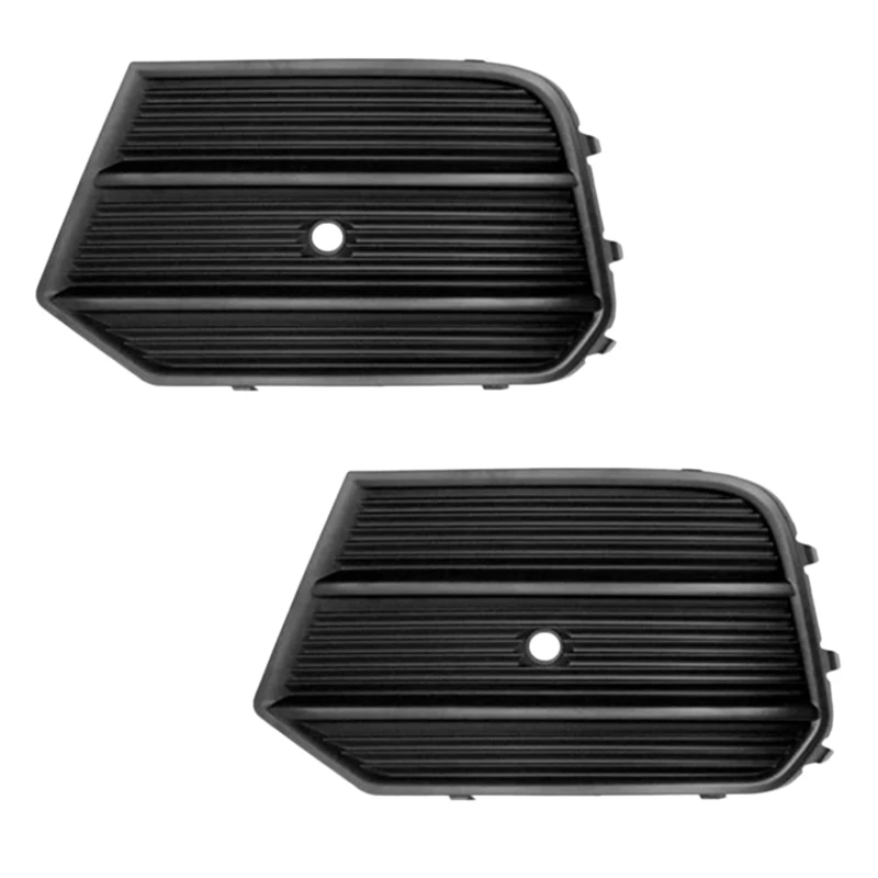 

Car Pair Left Right Lower Bumper Grille Fog Light Grille W Radar-Hole For - Q3 2016-2017 8U0807681Q 8U0807682Q