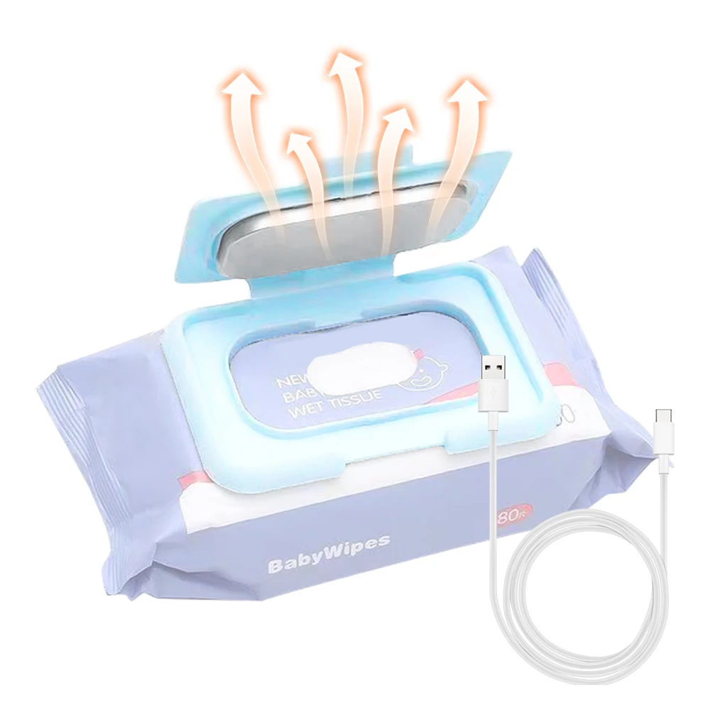 

Baby Wet Wipes Heater 5V Portable USB Powered Baby Wet Wipes Warmer Heater Constant Temperature for Traveling